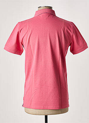 Polo coupe cintrée manches courtes rose GANT homme