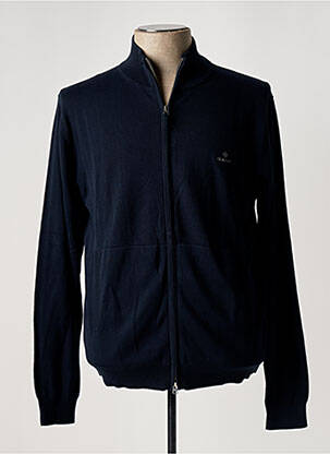 Gilet manches longues manches longues bleu GANT homme