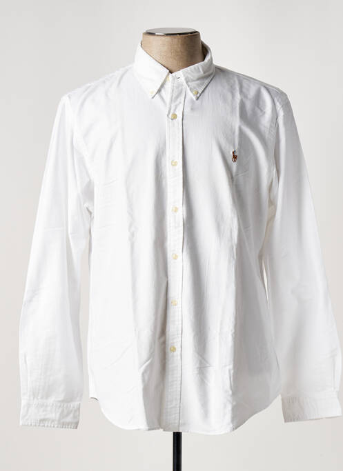 Chemise manches longues blanc RALPH LAUREN pour homme