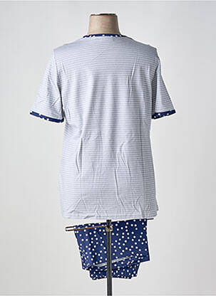 Pyjashort col rond gris RINGELLA femme