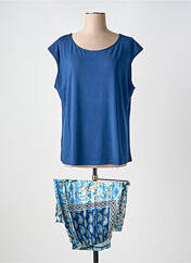 Pyjama bleu VANIA pour femme seconde vue
