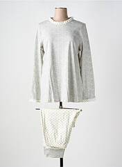 Pyjama gris RINGELLA pour femme seconde vue