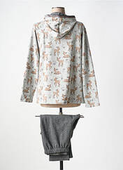 Pyjama gris VANIA pour femme seconde vue