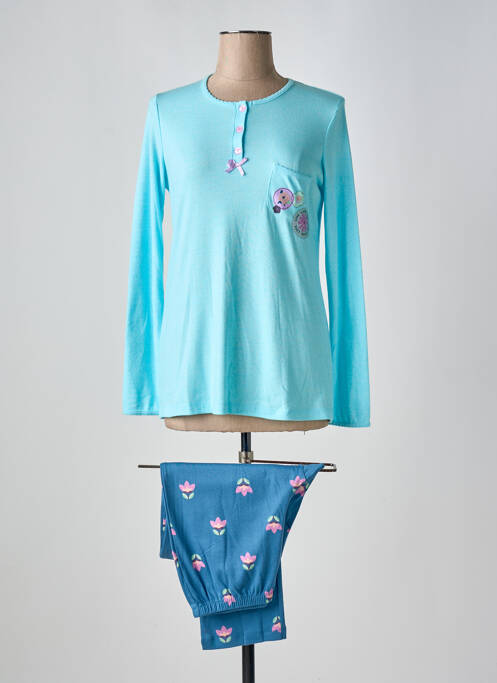 Pyjama bleu SENORETTA pour femme