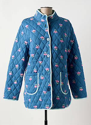 Veste casual coupe droite bleu SENORETTA femme