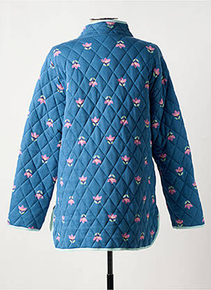 Veste casual coupe droite bleu SENORETTA femme