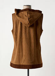 Gilet sans manche marron SENORETTA pour femme seconde vue
