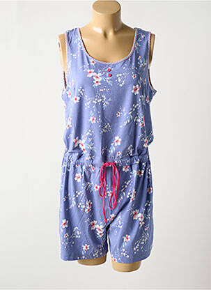 Pyjashort bleu RINGELLA pour femme