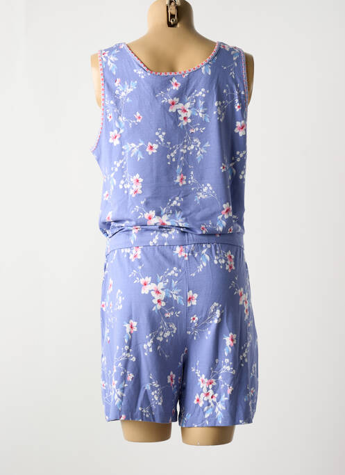 Pyjashort bleu RINGELLA pour femme