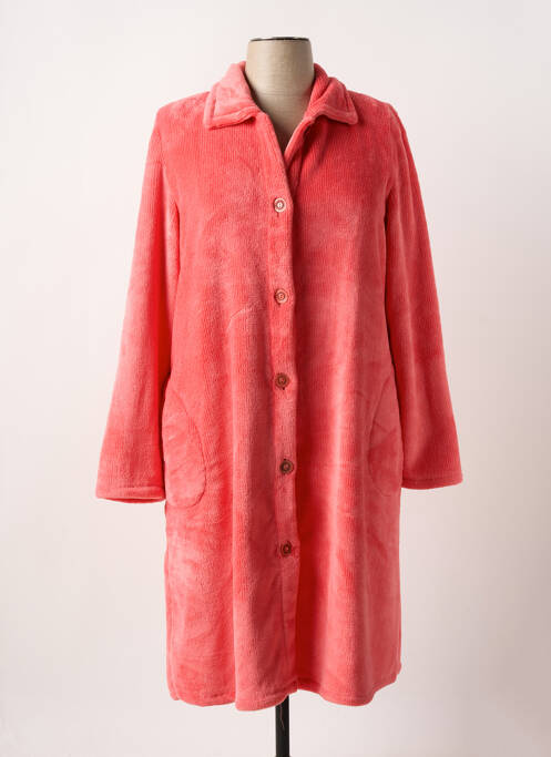 Robe de chambre orange VANIA pour femme