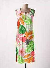 Robe de plage coupe cintrée vert RINGELLA femme