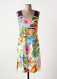 Robe courte sans manche sans manche vert VANIA femme