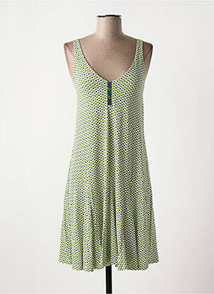 Robe de plage coupe cintrée vert SENORETTA femme