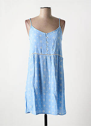Nuisette/combinette col v bleu SENORETTA femme
