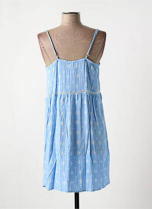 Nuisette/combinette col v bleu SENORETTA femme