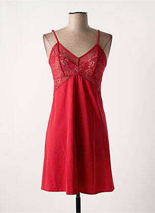 Nuisette/combinette légère et transparente rouge FANTASIE femme