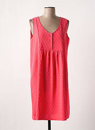 Robe courte sans manche sans manche rose SENORETTA femme