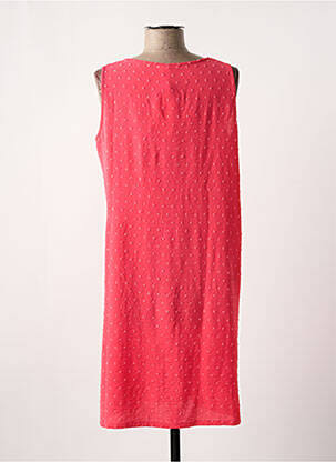 Robe courte coupe fluide sans manche rose SENORETTA femme
