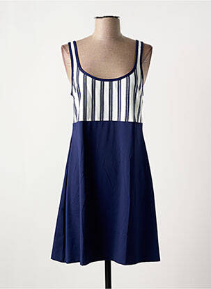 Robe de plage coupe cintrée bleu PRIMADONNA femme