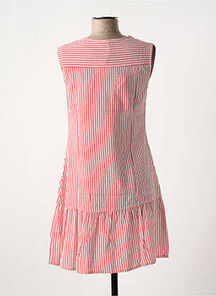 Robe courte sans manche sans manche rouge SENORETTA femme