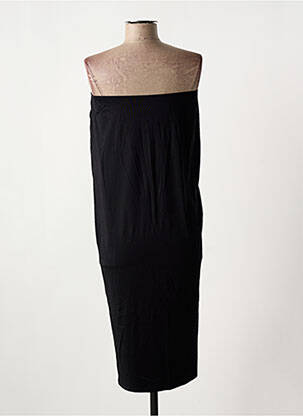 Robe de plage coupe cintrée noir OLYMPIA femme