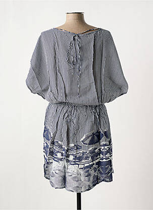Robe de plage coupe cintrée bleu SUNFLAIR femme