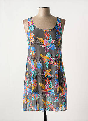 Robe de plage coupe cintrée gris SUNMARIN femme