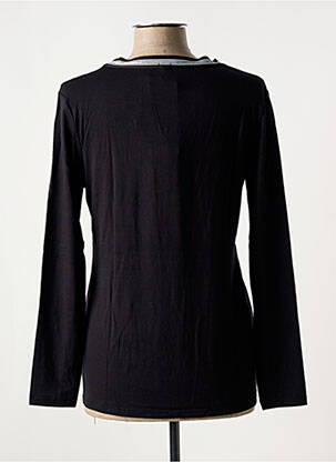 T-shirt stretch noir JANIRA femme