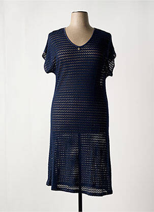 Robe de plage coupe cintrée bleu ACQUA BY RÉGENCE femme