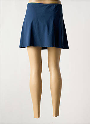 Mini-jupe coupe évasée bleu SUNFLAIR femme