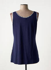 Débardeur bleu VANIA pour femme seconde vue