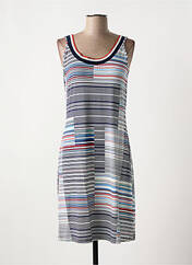 Robe mi-longue bleu VANIA pour femme seconde vue