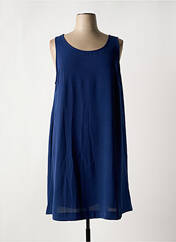 Robe mi-longue bleu VANIA pour femme seconde vue