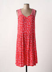 Robe mi-longue rouge SENORETTA pour femme seconde vue