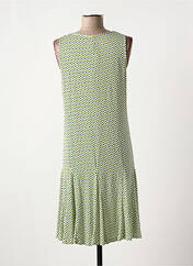 Robe mi-longue vert SENORETTA pour femme seconde vue
