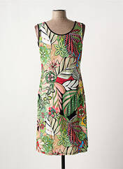 Robe mi-longue vert VANIA pour femme seconde vue