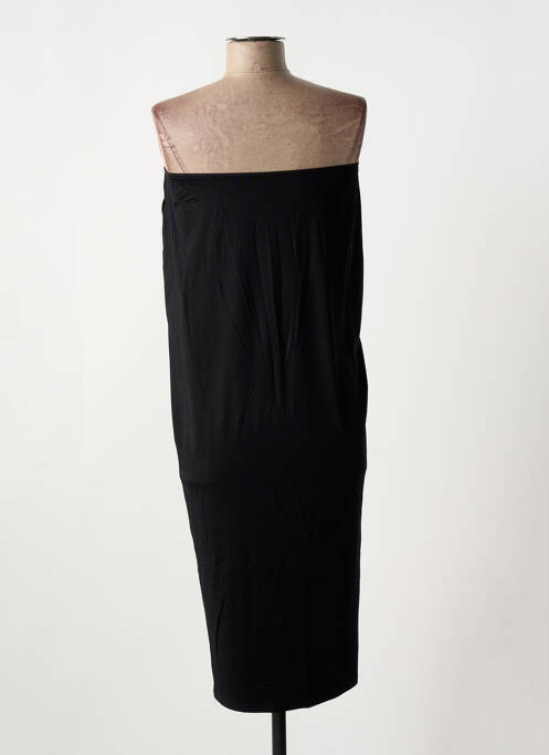 Robe de plage coupe cintrée noir OLYMPIA femme