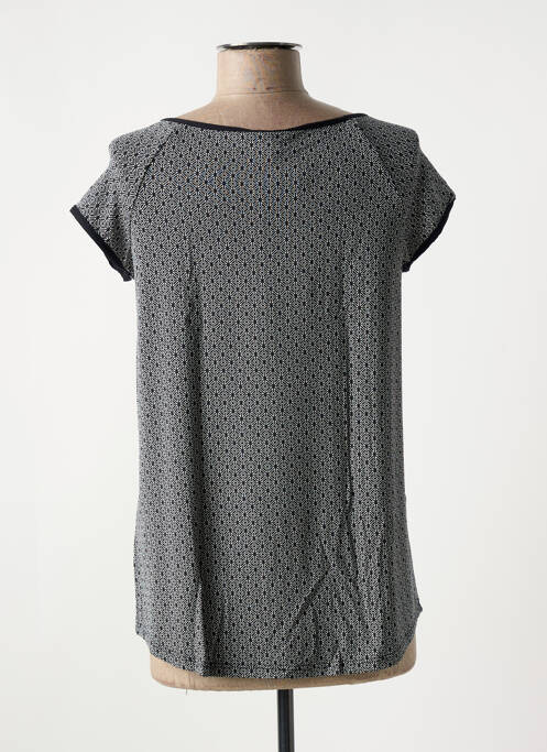 T-shirt imprimé fantaisie manches courtes noir JANIRA femme