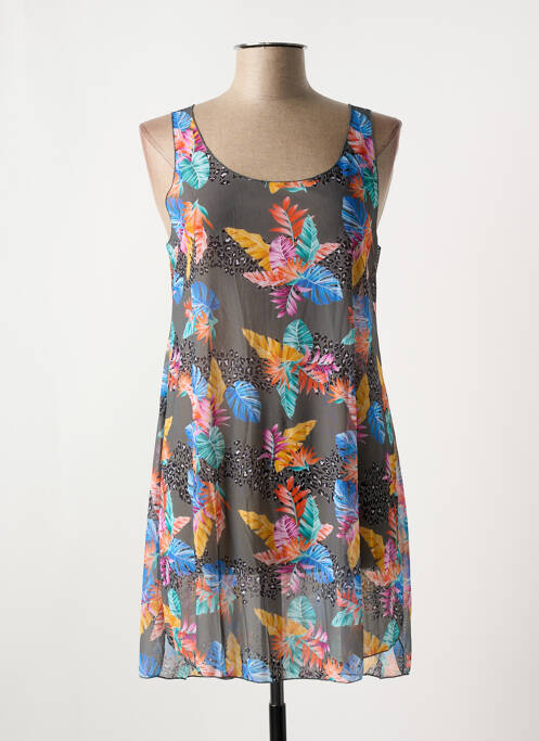 Robe de plage coupe cintrée gris SUNMARIN femme