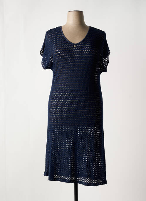 Robe de plage coupe cintrée bleu ACQUA BY RÉGENCE femme