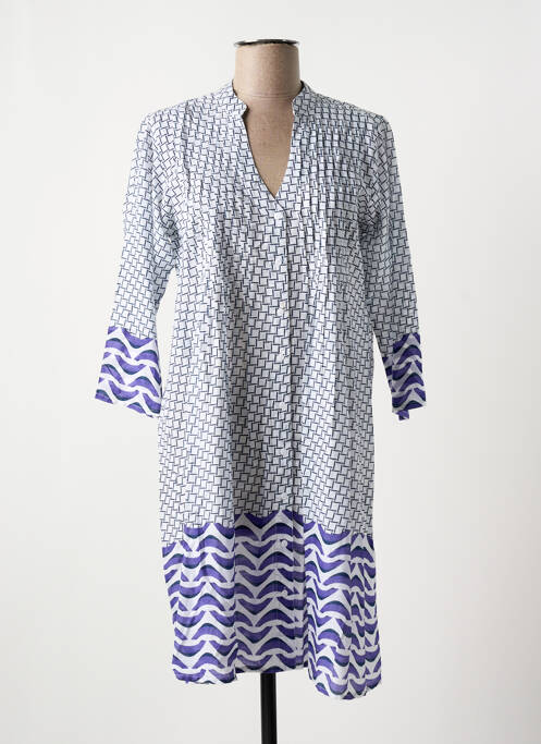 Chemise de nuit bleu OPERA pour femme