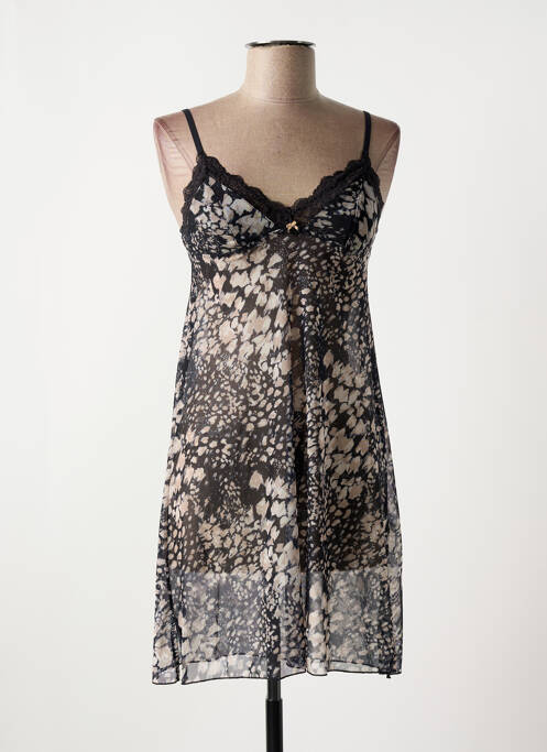 Nuisette/combinette noir JANIRA pour femme