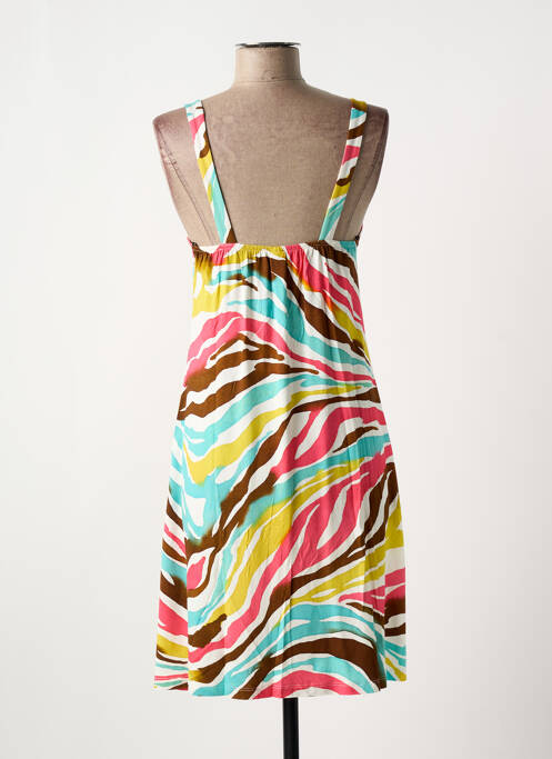 Robe mi-longue bleu VANIA pour femme