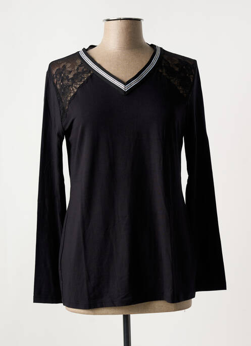Top/Caraco noir JANIRA pour femme