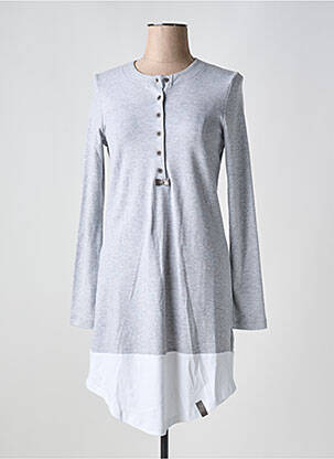 Chemise de nuit imprimé pois gris SENORETTA femme