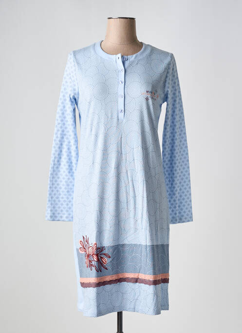 Chemise de nuit bleu SENORETTA pour femme