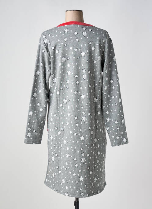 Chemise de nuit gris VANIA pour femme