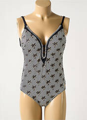 Maillot de bain 1 pièce noir OLYMPIA pour femme seconde vue