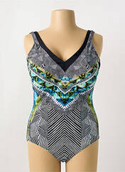 Maillot de bain 1 pièce noir SUNMARIN pour femme seconde vue