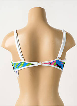 Haut de maillot de bain stretch haut bandeau bleu OLYMPIA femme